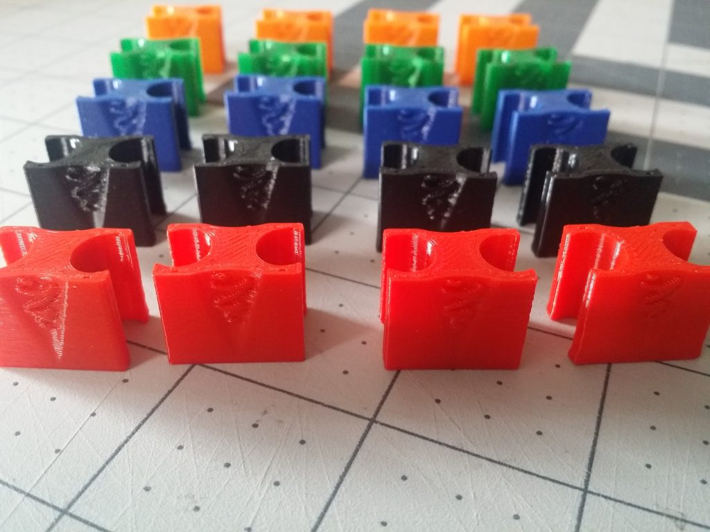 Charging lead safety clip